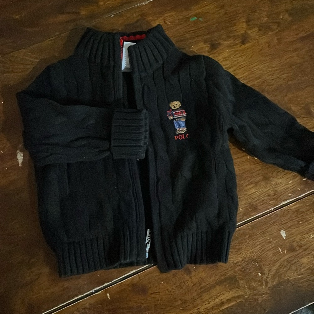 Polo baby sweater